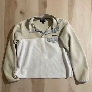Patagonia Men's Off-White Fleece Pullover